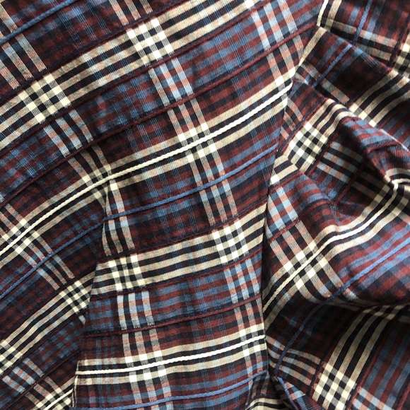 Veronica Beard plaid Beautiful top 🩵 - Picture 6 of 8